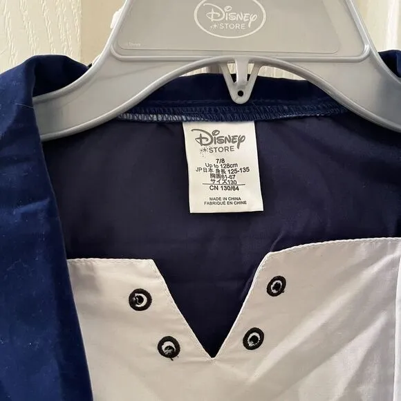 Disney Store Captain Jake Costume Jake and the Never Land Pirates Boys 7-8 NWT