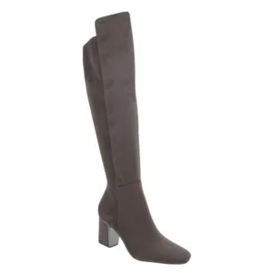 DKNY Women's Cilli Square Toe Knee High Dress Boots Dark Brown Size 7