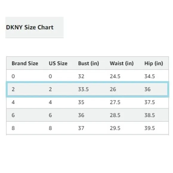 DKNY Women's Flutter Sleeve Faux Wrap with Hardware, Size 2