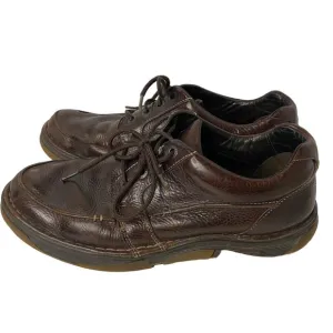 Doc Martens 11485 casual brown Oxford derby leather shoes lace up men 12m