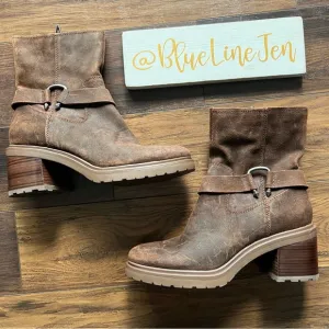 Dolce Vita Cameos U Nail Moto Boots NWOT