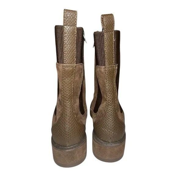 Dolce Vita Elyse H2O Wide cocoa suede women’s brown Boots size 9.5