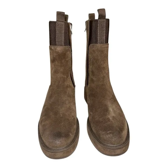 Dolce Vita Elyse H2O Wide cocoa suede women’s brown Boots size 9.5