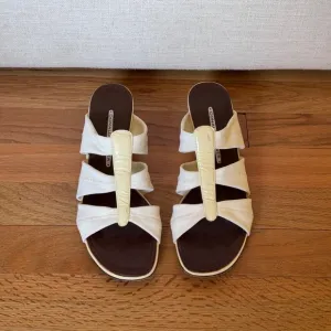 Donald J. Pliner Cloth Sandals Size 7.5