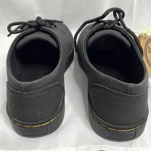DR. MARTENS BLACK CAIRO LOW CASUAL SHOES