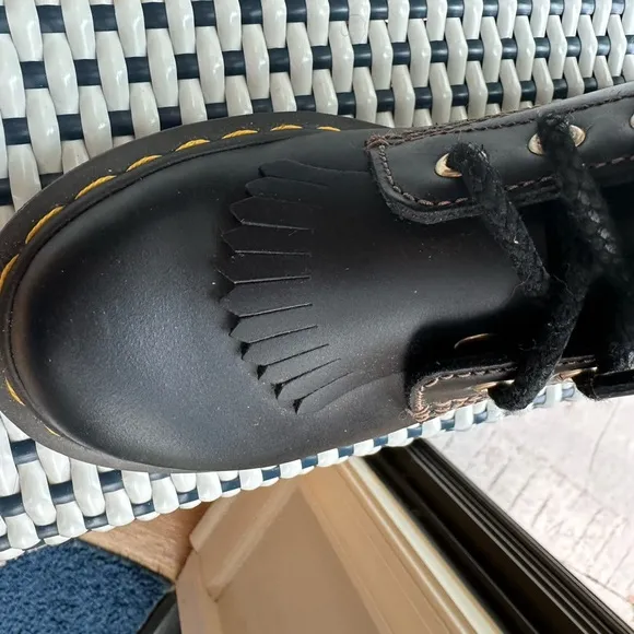 Dr. Martens Black Kids Boots