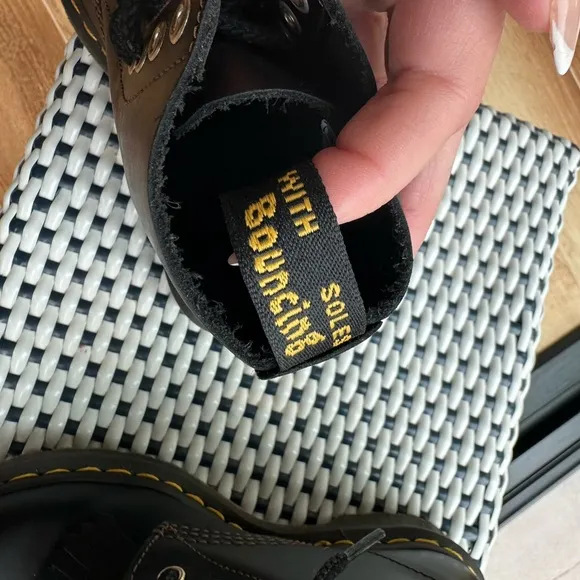 Dr. Martens Black Kids Boots