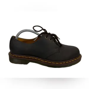 Dr Martens Brown Mens Size US 8 Leather Low Derby Shoes 11838 Rustic Distressed