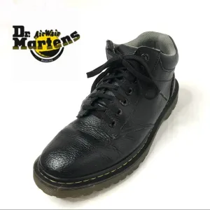 DR. MARTENS HARRISFIELD LEATHER LACE UP BOOTS 10M