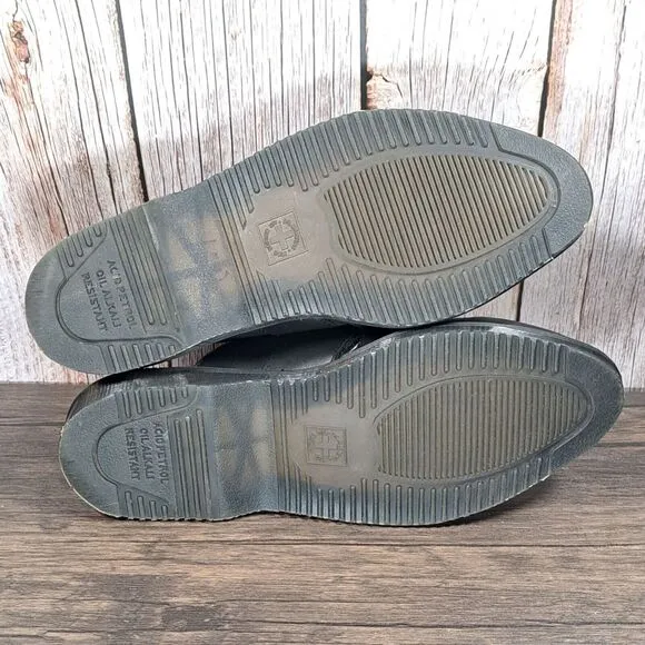 DR Martens Nyro Temperley Black Leather Slip on Mule Sandals w/Buckle Women's 6