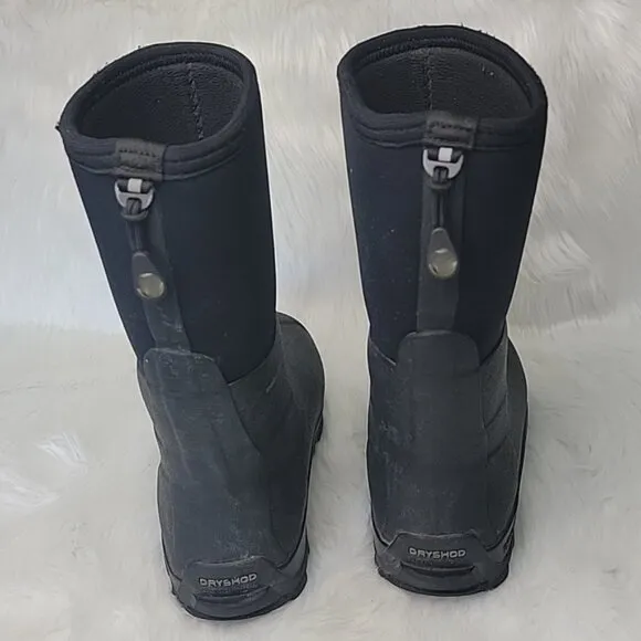 DRYSHOD Kid's Black Artic Storm Extreme Cold Condition Waterproof Boots Sz 4