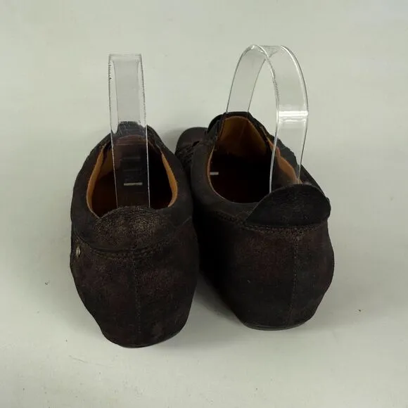 Earthies Ronda Rock Elastic Walker Sneakers Womens 9 Brown Low Top Slip-On Shoes