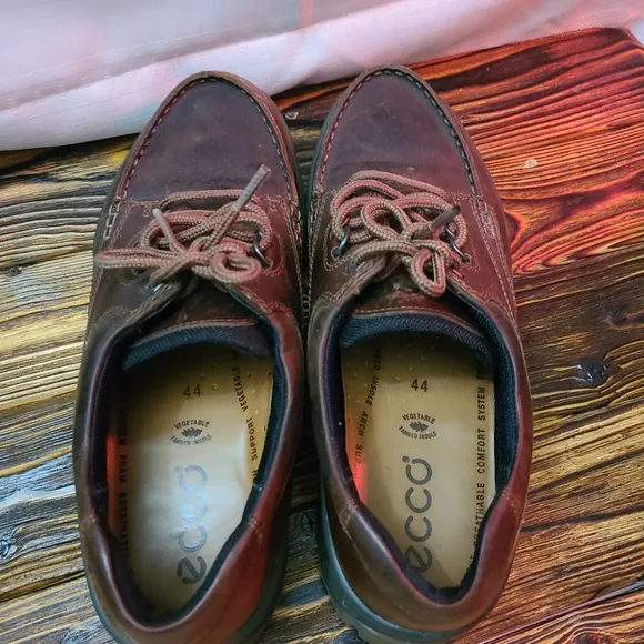 Ecco Gore-Tex Track Brown Casual Hiking Low Boots Mens Size 44 EU (10/10.5 US)