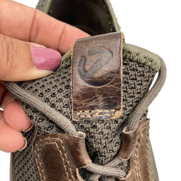 ECCO Soft 7 Runner Mens 7 Leather Running Shoes Brown Athletic Sneaker Comfort