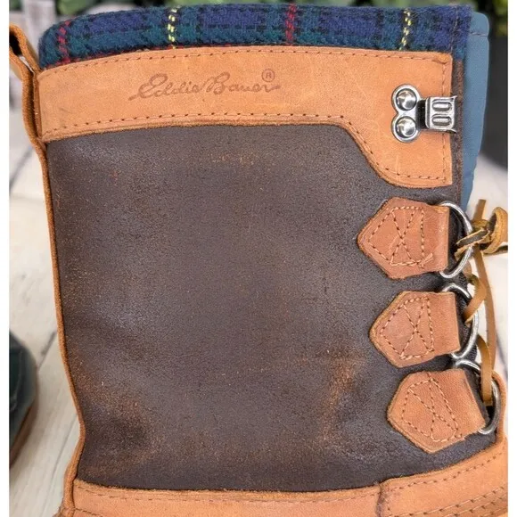 Eddie Bauer Sherpa-Lined Duck Boots – Waterproof &amp; Insulated