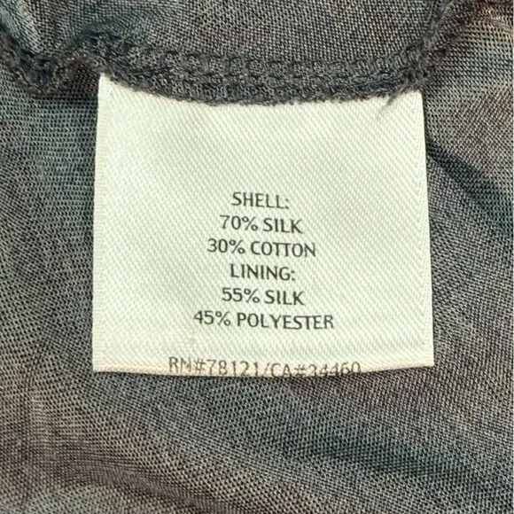 Eileen Fisher Silk/Cotton Blend Maxi Skirt in Size Petite Medium