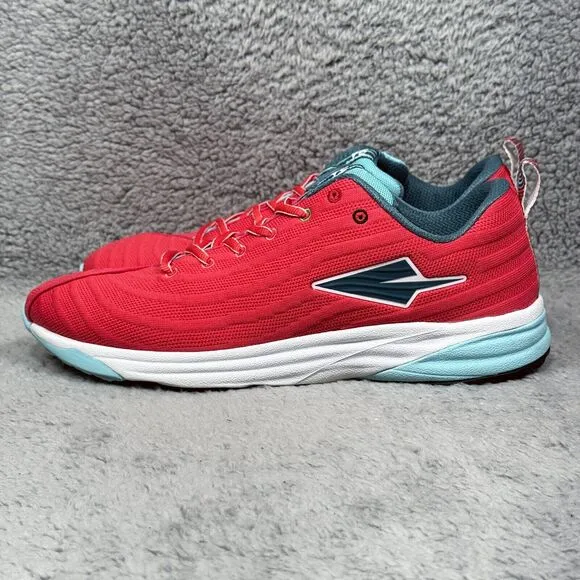 Enda Lapatet Mens Size 10.5 Running Shoes Sneakers Crimson Red White