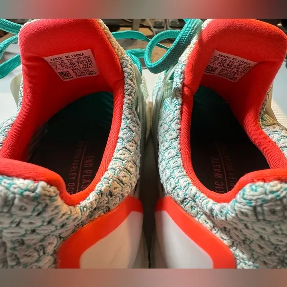 EUC ADIDAS ULTRA BOOST 5.0 DNA MINT RUSH MENS RUNNING SHOES