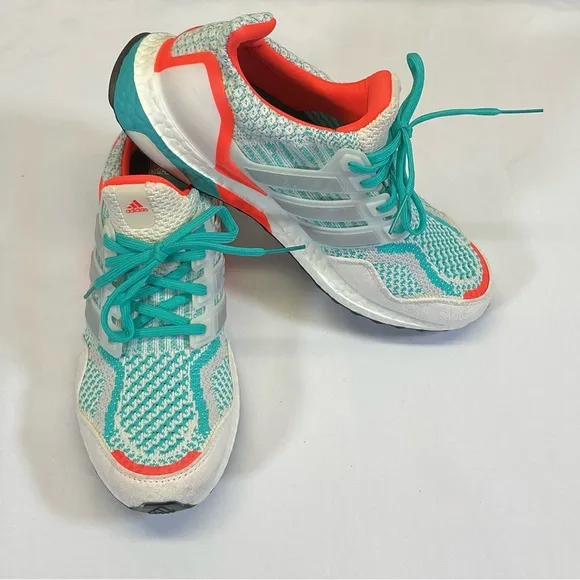 EUC ADIDAS ULTRA BOOST 5.0 DNA MINT RUSH MENS RUNNING SHOES