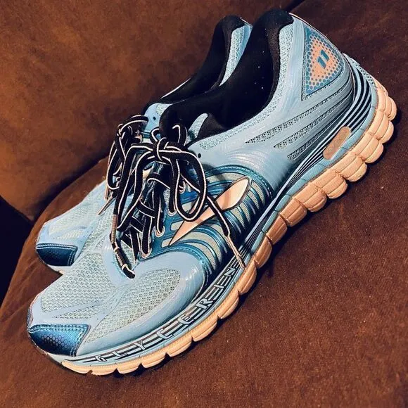 Excellent Brooks GTS Glycerin 11 Blue Womens Running Shoes Size 11 US 43 EUR