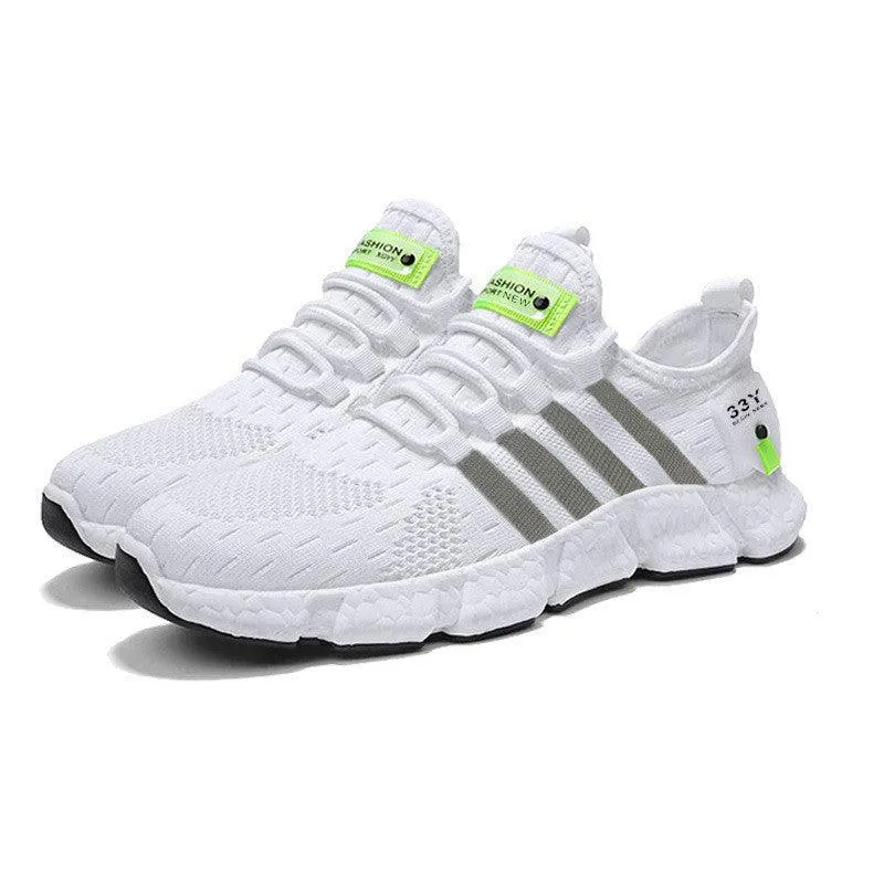 Fashion Low-top Popcorn Bottom Summer Mesh Breathable Casual Shoes