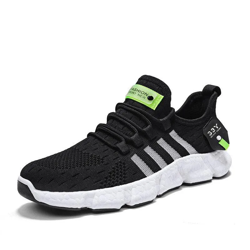 Fashion Low-top Popcorn Bottom Summer Mesh Breathable Casual Shoes