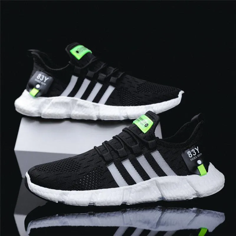 Fashion Low-top Popcorn Bottom Summer Mesh Breathable Casual Shoes