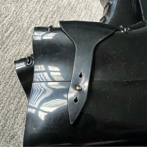 Fendi Black Rain  Boots
