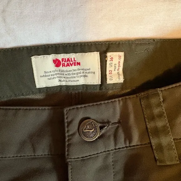 Fjällräven Abisko Winter Stretch Trousers – Men’s 36”