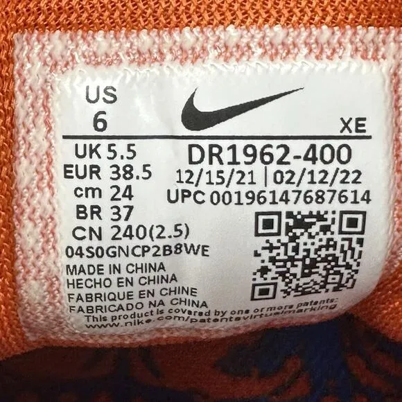 Florida Gators Nike Zoom Pegasus 39 Running Shoes Men Size 6 DR1962-400