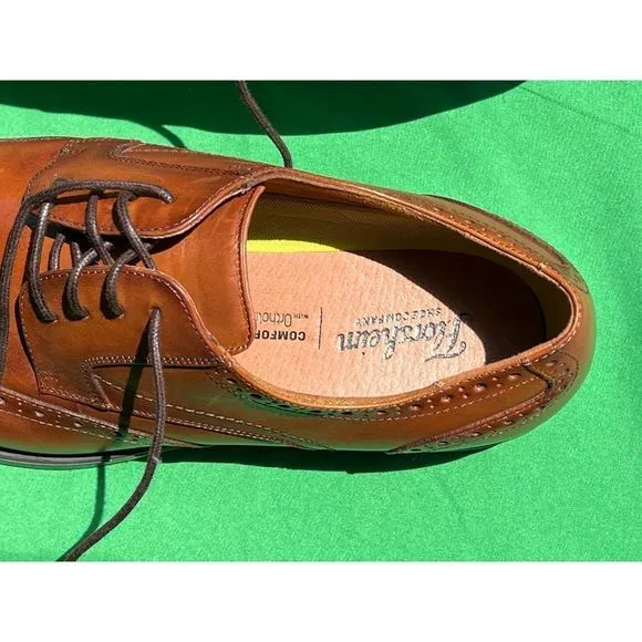 FLORSHEIM MIDTOWN  Wingtip Oxford, men, casual, loafer cognac size 14D NWOB