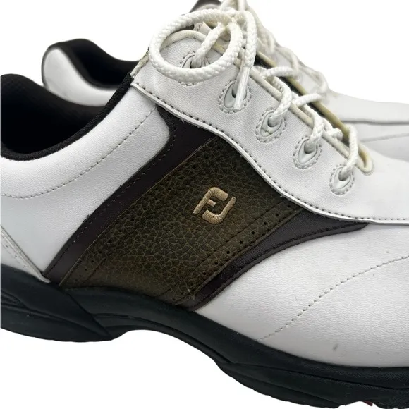 FootJoy GreenJoys Men’s White Leather Golf Shoes