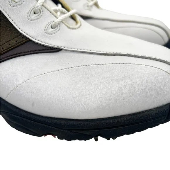 FootJoy GreenJoys Men’s White Leather Golf Shoes