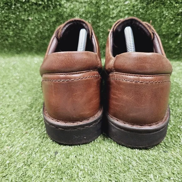 Footprints by Birkenstock Wexford Oxford Brown Leather Lace-Up Shoes Mens 11 44