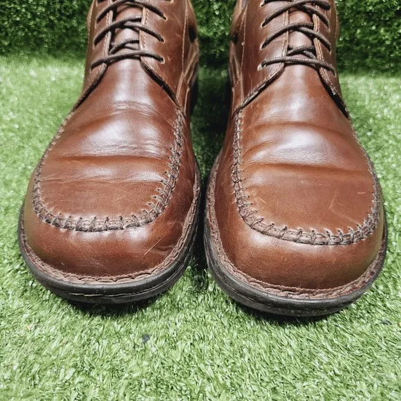 Footprints by Birkenstock Wexford Oxford Brown Leather Lace-Up Shoes Mens 11 44