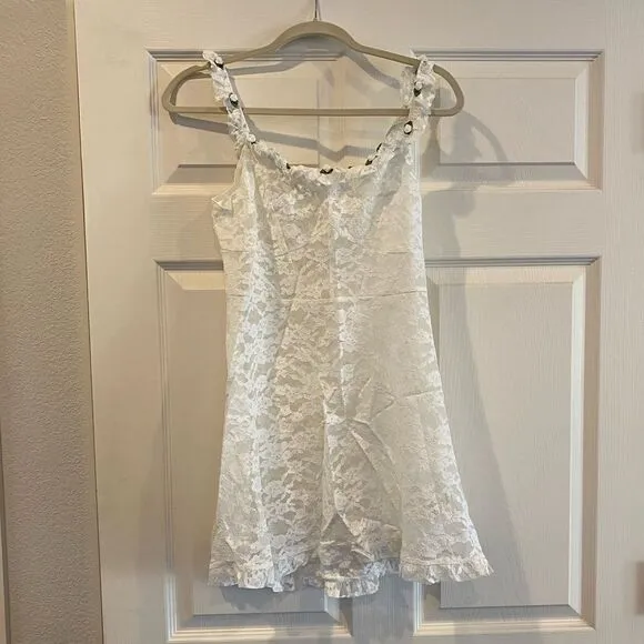 For Love and Lemons Lou Lace Slip Dress