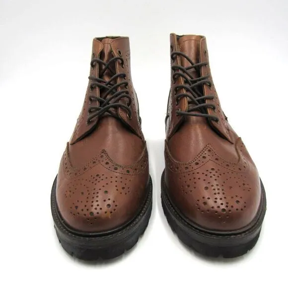 Frank Wright Pine Mens Ankle Boots in Brown SZ 8