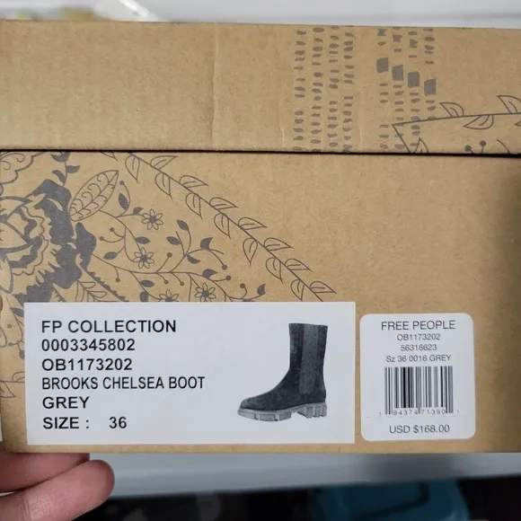 Free People Brooks Chelsea Boot size 36