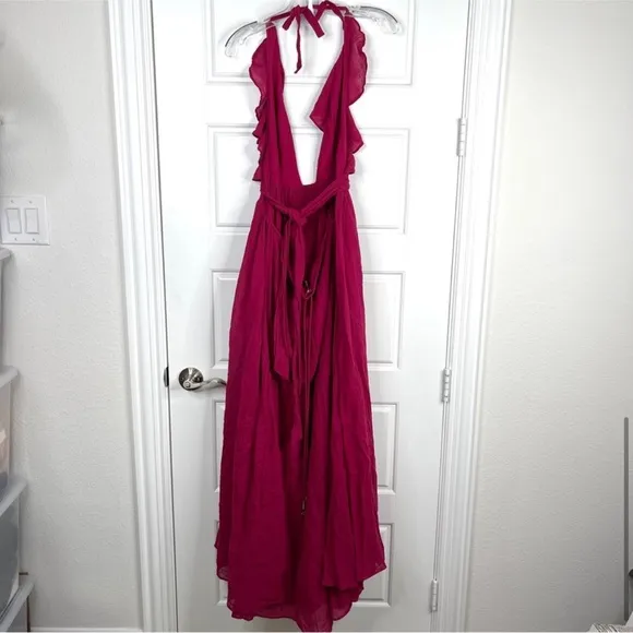 FREE PEOPLE Conchita Low Back Maxi Dress NEW Size S