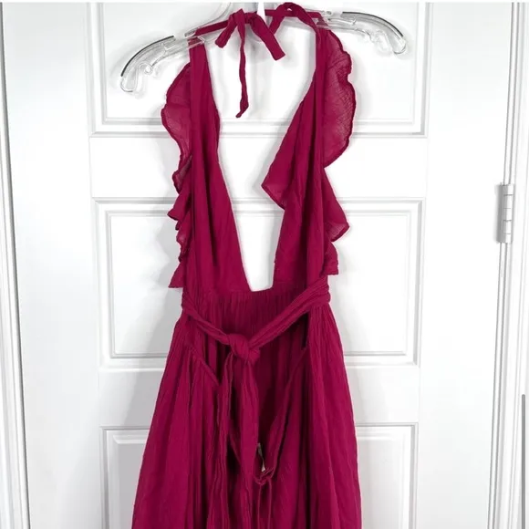 FREE PEOPLE Conchita Low Back Maxi Dress NEW Size S