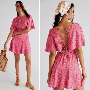 Free People Florence Mini Dress - Femme Combo
