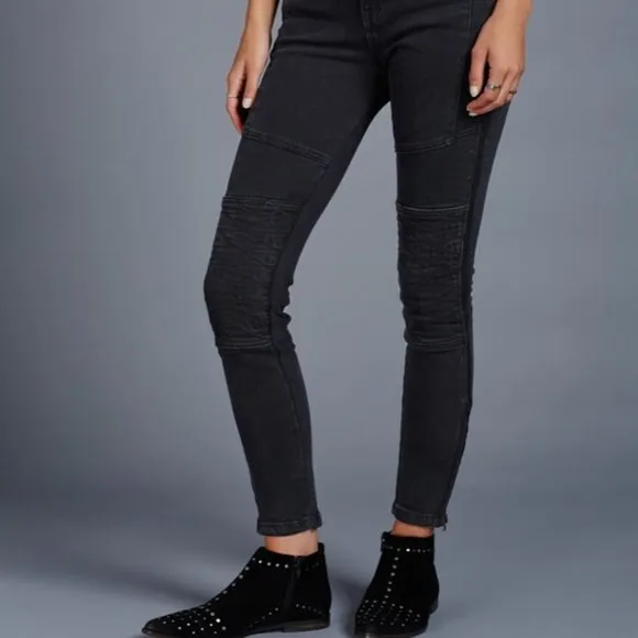 FREE PEOPLE Moto Jean