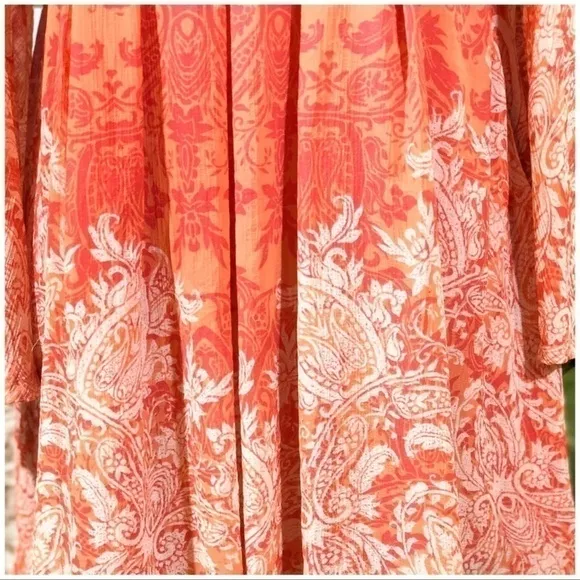 FREE People Penny Lover dress in Clementine Combo Small