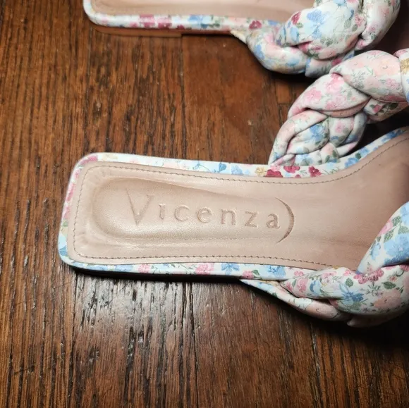 Free People Vicenza Poppy Slip-On Multicolor Floral Sandals