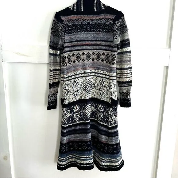 Free People Yesterday’s Smiles Sweater Coat - XS