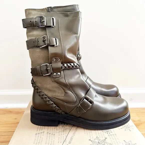 Free People Billie Buckle Boots