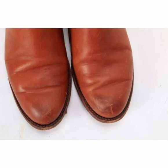 FRYE JAMIE BACK zip booties ankle boots leather womens shoes sz 6 B