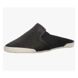 Frye Melanie Perf Mule Sneakers Black Slip-On Shoes Size 8.5