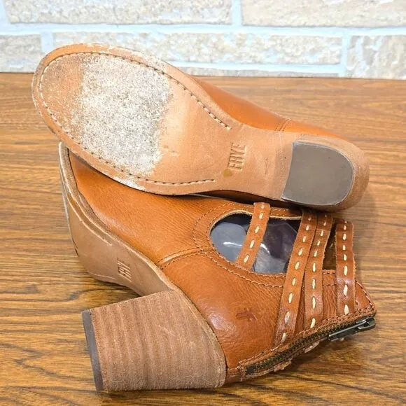FRYE NAOMI PICKSTITCH SHOOTIE BOOTIE
