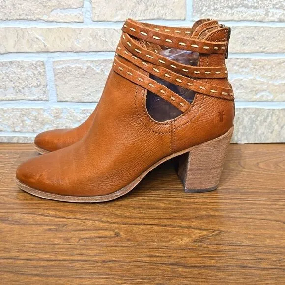 FRYE NAOMI PICKSTITCH SHOOTIE BOOTIE